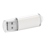 Clé USB personnalisé pas cher avec bouchon transparent USB Metalcolor