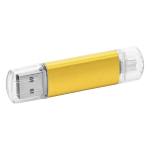 Clé USB personnalisé pas cher avec bouchon transparent USB Metalcolor