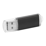 Clé USB personnalisé pas cher avec bouchon transparent USB Metalcolor