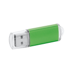 Clé USB personnalisé pas cher avec bouchon transparent USB Metalcolor