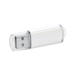 Clé USB personnalisé pas cher avec bouchon transparent USB Metalcolor