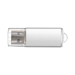 Clé USB personnalisé pas cher avec bouchon transparent USB Metalcolor