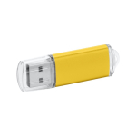 Clé USB personnalisé pas cher avec bouchon transparent USB Metalcolor