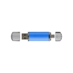 Clé USB personnalisé pas cher avec bouchon transparent USB Metalcolor