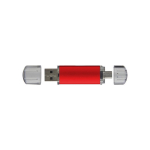 Clé USB personnalisé pas cher avec bouchon transparent USB Metalcolor