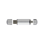 Clé USB personnalisé pas cher avec bouchon transparent USB Metalcolor