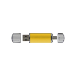Clé USB personnalisé pas cher avec bouchon transparent USB Metalcolor