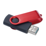 Clé USB personnalisable 3.0 avec clip couleur rotatif Colorclip 3.0 couleur rouge