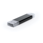 Clé USB en métal avec connectivité complète USB Otg-C Complete couleur noir