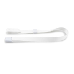 Lanyard USB Large couleur blanc
