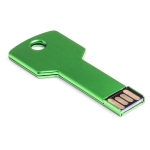 Clé USB en métal en forme de clé avec connexion 3.0 Clé USB 3.0 couleur vert