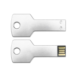 Clé USB en métal en forme de clé avec connexion 3.0 Clé USB 3.0 couleur argenté