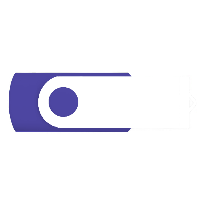 Clé USB 3.0 avec impression du clip en couleur Techmate Fullcolor 3.0 couleur violet