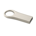 Clé USB métal 3.0, design pour porte-clés Compact Round Xl 3.0 couleur argenté