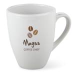 Petite tasse en céramique allant au lave-vaisselle de 160 ml Crescent couleur blanc vue principale