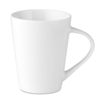 Tasse personnalisable avec intérieur en céramique et 250ml Icon couleur blanc