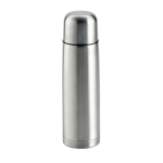 Bouteille thermos personnalisée avec bouchon/tasse 500ml Basic XL couleur argenté