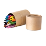 Boîte de 30 crayons de couleur à offrir Lápices Wax 30 couleur beige sixième vue