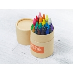 Boîte de 30 crayons de couleur à offrir Lápices Wax 30 couleur beige vue d'ambiance principale