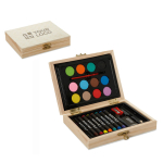 Troussse Happy Kid Mini couleur bois vue avec zone d'impression