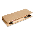 Ensemble de bureau personnalisé pas cher livré boite carton StickySet couleur beige deuxième vue
