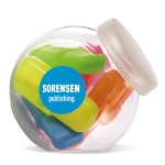 5 marqueurs fluorescents dans un pot en plastique Fun couleur multicolore deuxième vue principale