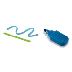 5 marqueurs fluorescents dans un pot en plastique Fun couleur multicolore troisième vue
