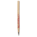 Stylo en bois avec encre noire Wood Basic couleur bois deuxième vue principale