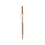Stylo en bois avec encre noire Wood Basic vue avec zone d'impression