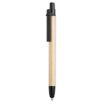 Stylos promotionnels en carton recyclé et encre bleue Multifonction couleur noir