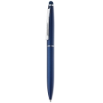 Stylos promotionnels en aluminium avec encre bleue Classic Touch couleur bleu deuxième vue