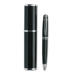 Stylos personnalisable en métal à graver avec étui Encre noire Class B couleur noir