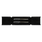 Ensemble de stylo et roller avec motif exclusif à encre bleue Door couleur titan