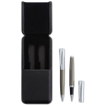 Ensemble de stylo et roller avec motif exclusif à encre bleue Door couleur titan cinquième vue