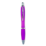 Stylos personnalisés pas chers pour entreprise avec Encre Noire Color couleur fuchsia