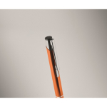 Stylos métalliques gravés populaires pour cadeaux en encre bleue quatrième vue photographique
