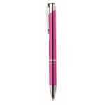 Stylos métalliques gravés populaires pour cadeaux en encre bleue