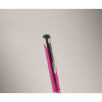 Stylos métalliques gravés populaires pour cadeaux en encre bleue quatrième vue photographique
