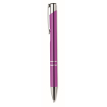 Stylos métalliques gravés populaires pour cadeaux en encre bleue