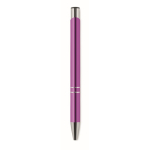 Stylos métalliques gravés populaires pour cadeaux en encre bleue troisième vue