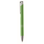 Stylos métalliques gravés populaires pour cadeaux en encre bleue