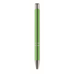 Stylos métalliques gravés populaires pour cadeaux en encre bleue troisième vue