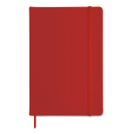 Carnet personnalisé pas cher en couleur vive A5 pages lisses Sketch couleur rouge
