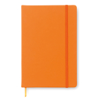 Carnet personnalisé pas cher en couleur vive A5 pages lisses Sketch couleur orange