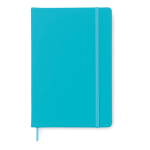 Carnet personnalisé pas cher en couleur vive A5 pages lisses Sketch couleur turquoise