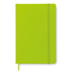 Carnet personnalisé pas cher en couleur vive A5 pages lisses Sketch couleur vert lime