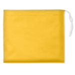 Imperméable personnalisé pour entreprises pliable en plastique Monsoon couleur jaune