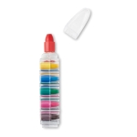 Set de 6 crayons de couleur dans un étui original de stylo Colorpen couleur transparent quatrième vue