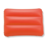 Tapis de plage publicitaire de forme rectangulaire Siesta couleur rouge