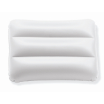 Tapis de plage publicitaire de forme rectangulaire Siesta couleur blanc
